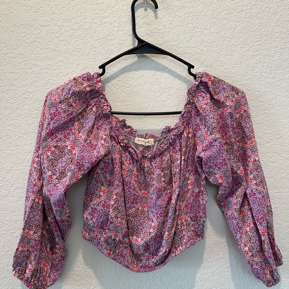 Floral Pink Women's Top